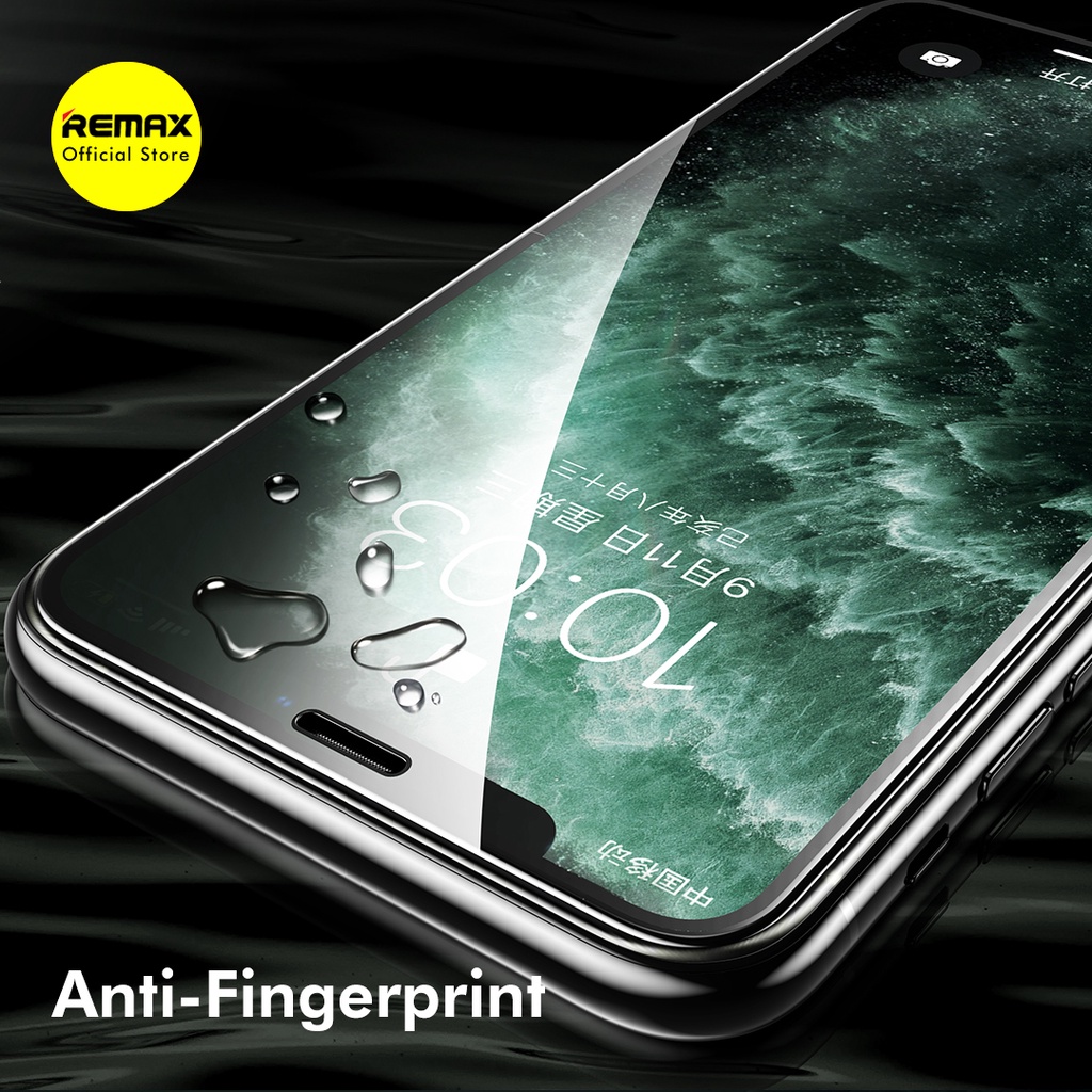 Tempered Glass Iphone Remax GL-77 Pelindung Layar Anti Radiasi dan Anti Fingerprint Original