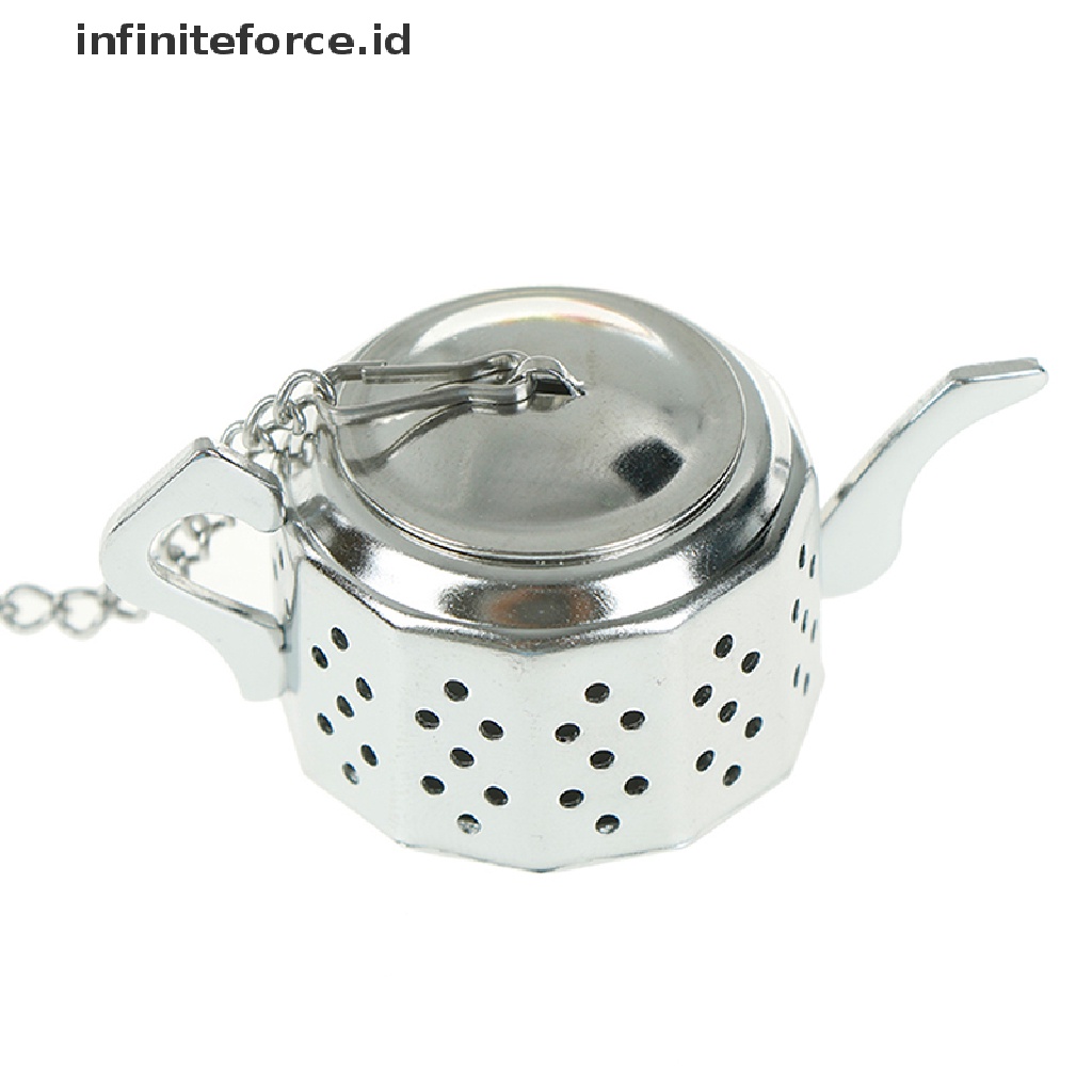 Saringan Infuser Daun Teh Herbal Bahan Stainless Steel