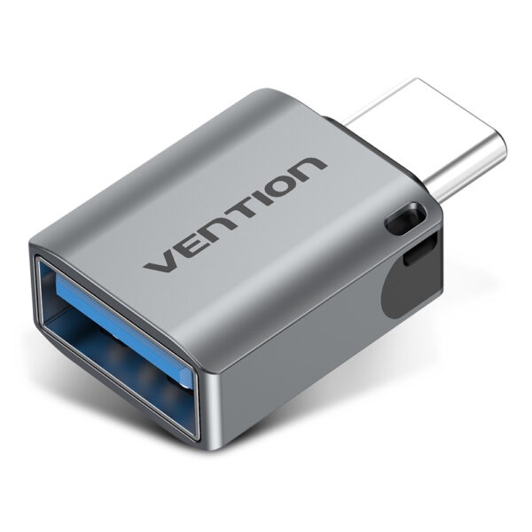 Vention OTG Type C to USB 3.0 Male Ke Female Lapis Nikel 5GBPS Original Resmi