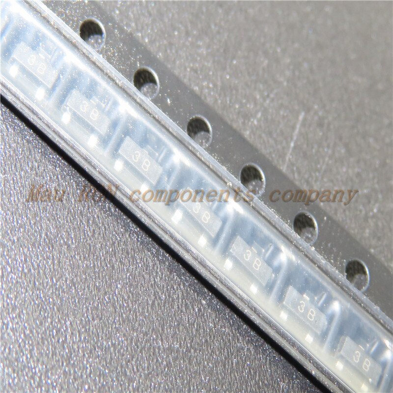 100pcs/lot BC856B BC856 SOT23 SOT SMD SOT-23 SOT23-3 3B transistor Baru original In Stock