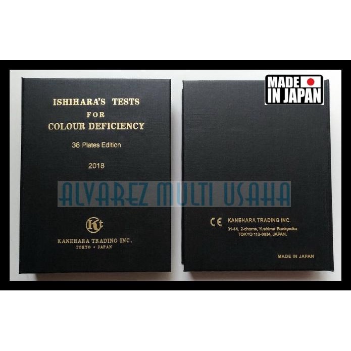 

TERBARUU!! Buku Ishihara Tes 38 Plate KOMPLIT PROMO