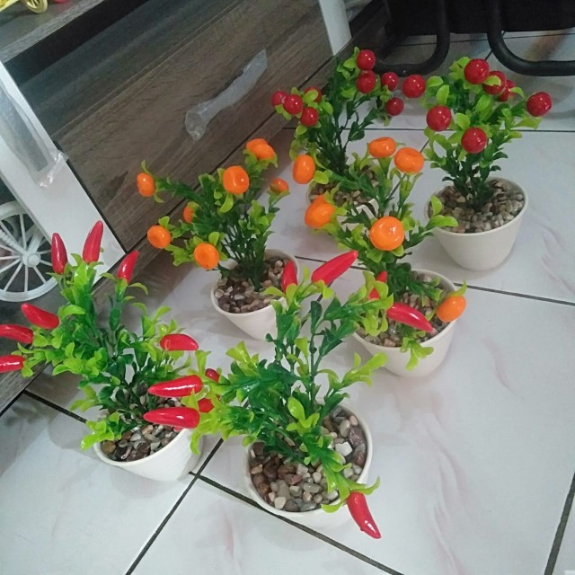 Tanaman Buah Artificial (bisa Cod)