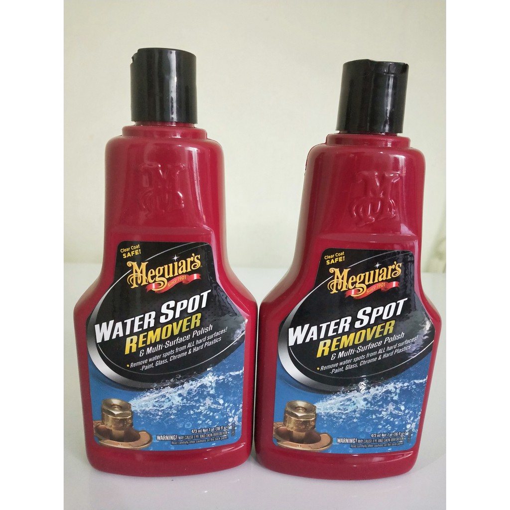 TUI Meguiars - Meguiar's Water Spot Remover, obat pembersih jamur kaca mobil