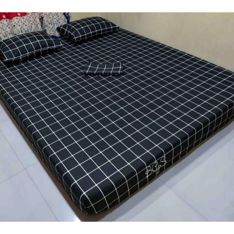 (Beli 2 ongkir ekonomis) Sprei single aesthetic kotak