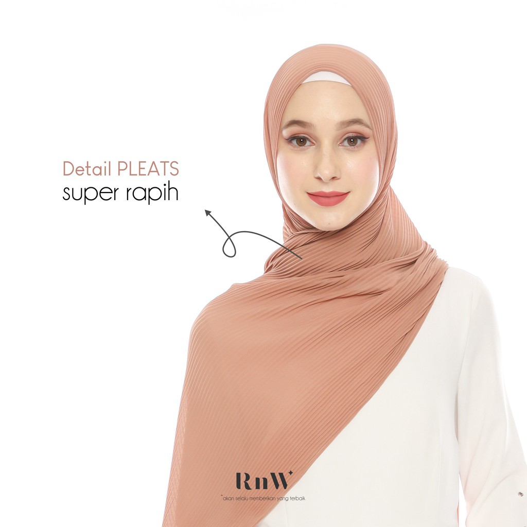 Beli 5 Gratis 1 Pashmina Plisket Cerutty Premium 180 x 75 cm-7