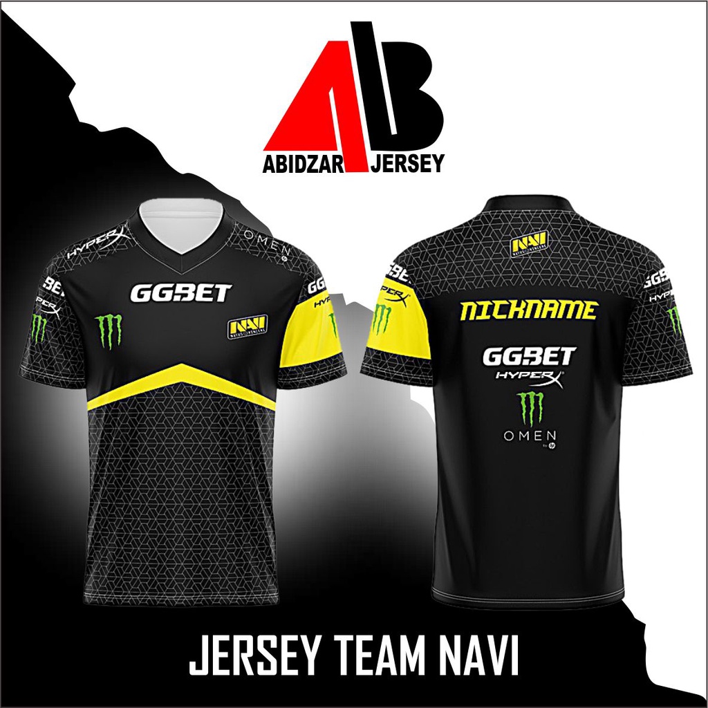 Jersey NAVI team dota 2 natus vincere