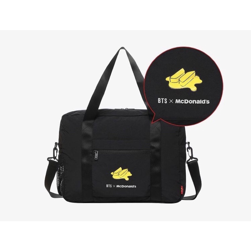 READY STOCK OFFICIAL BTS X MCD MELTING PACKABLE BAG