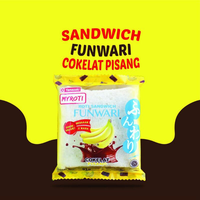 

Sandwich Funwari Coklat Pisang