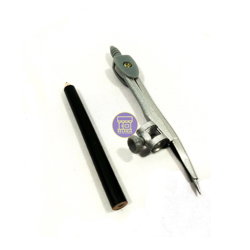 

ECER BUTTERFLY JANGKA COMPASS BT-M100 SILVER [ SET ]