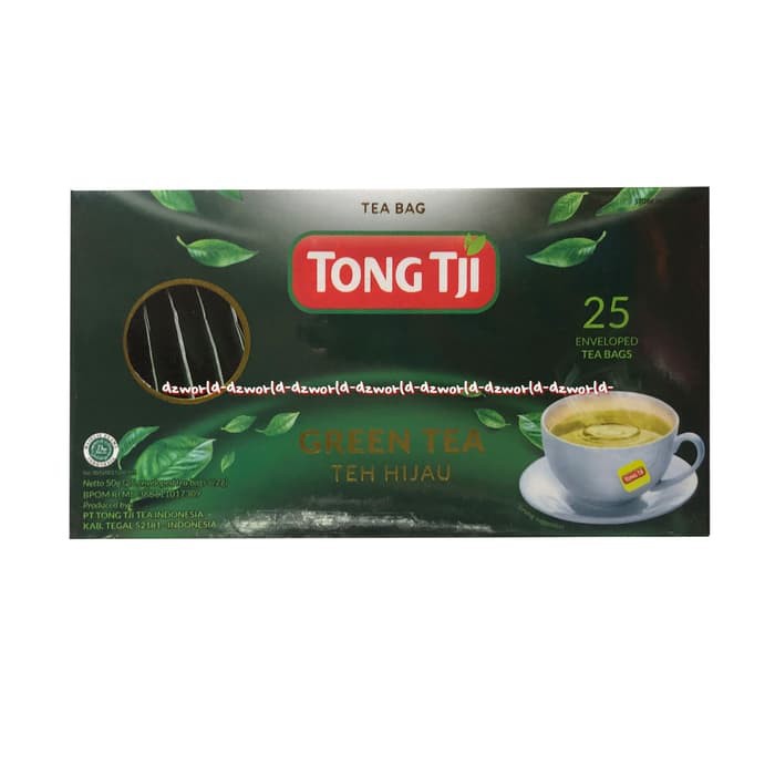

Tong Tji Teh Hijau 50 gr isi 25 Kantong - Tong Tji Green Tea isi 25 Kantong