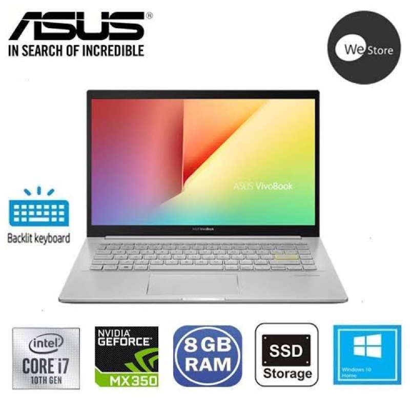 Asus Vivobook K413FQ i7 Mx350 2unit