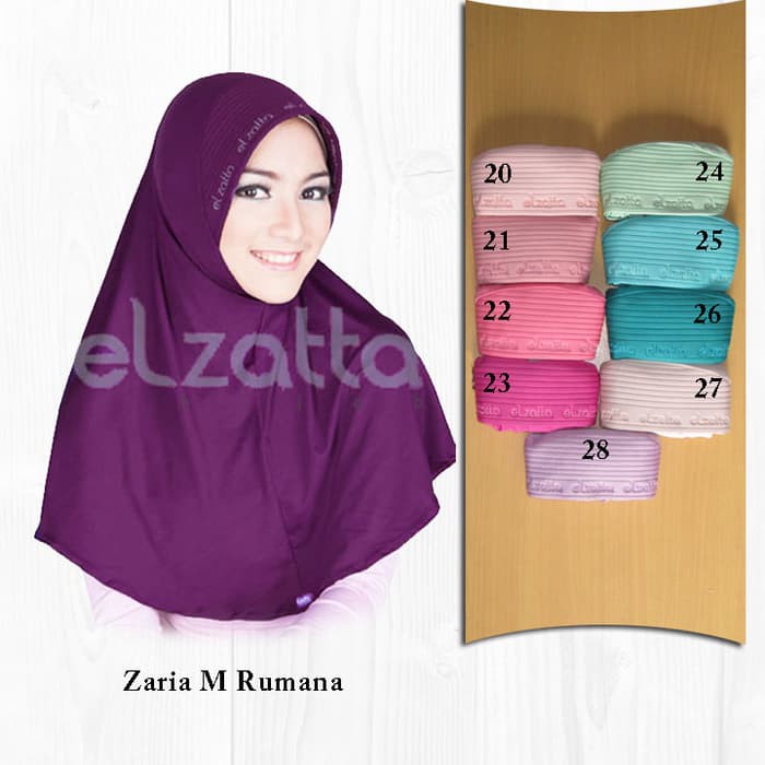 Kerudung Jilbab Instan Bergo Zaria M Rumana Elzatta