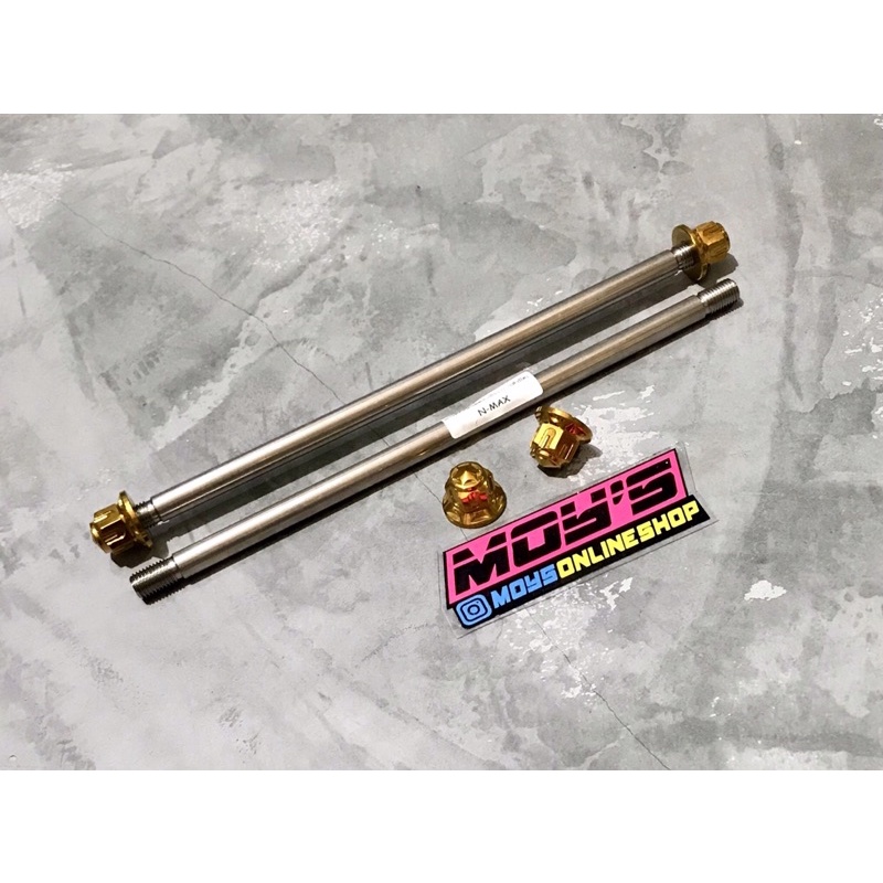 AS RODA DEPAN PROBOLT NMAX GOLD BLUE RAINBOW SILVER ORIGINAL HENG THAILAND