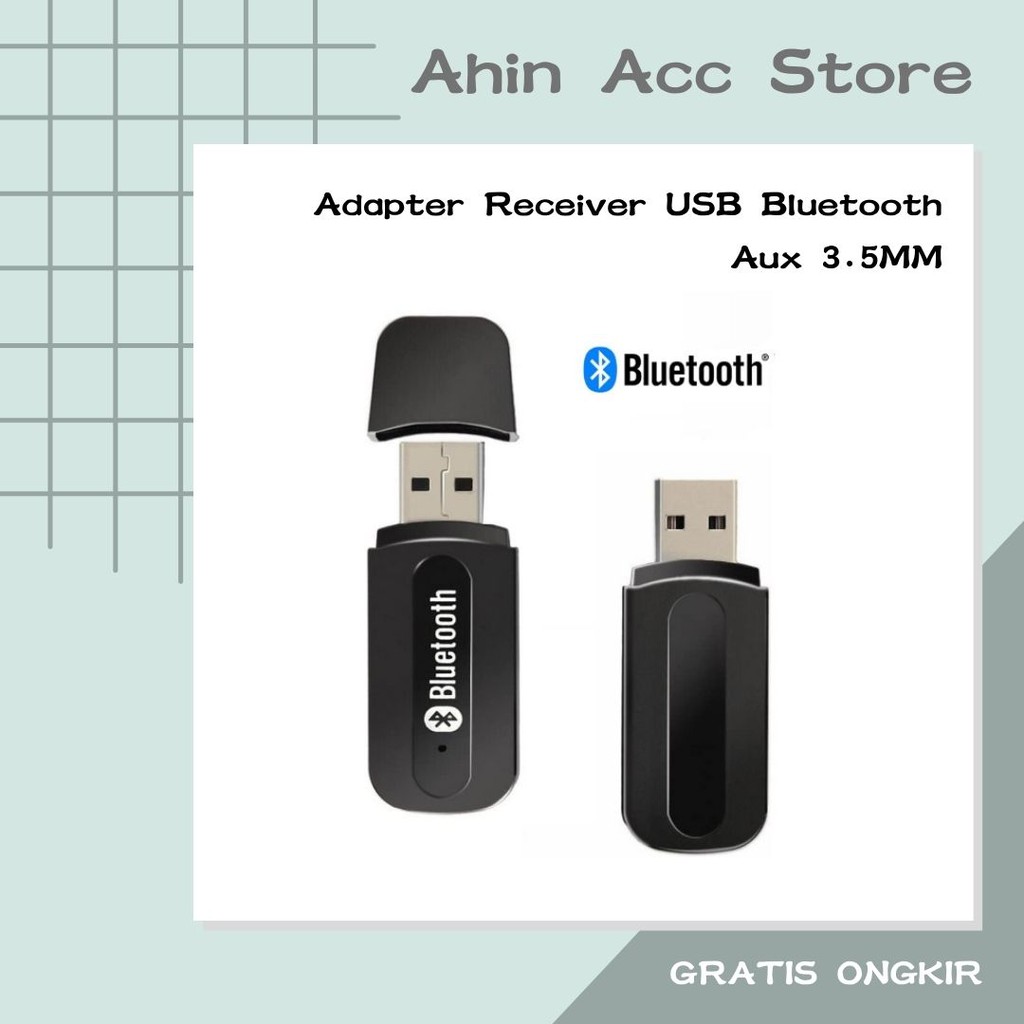 USB Bluetooth Aux 3.5MM Stereo Audio Music / Adapter Receiver Music Wireless USB Bluetooth Mobil