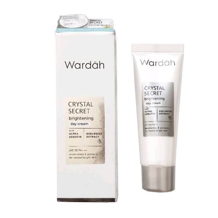 Wardah paket crystal secret flek hitam 5pcs