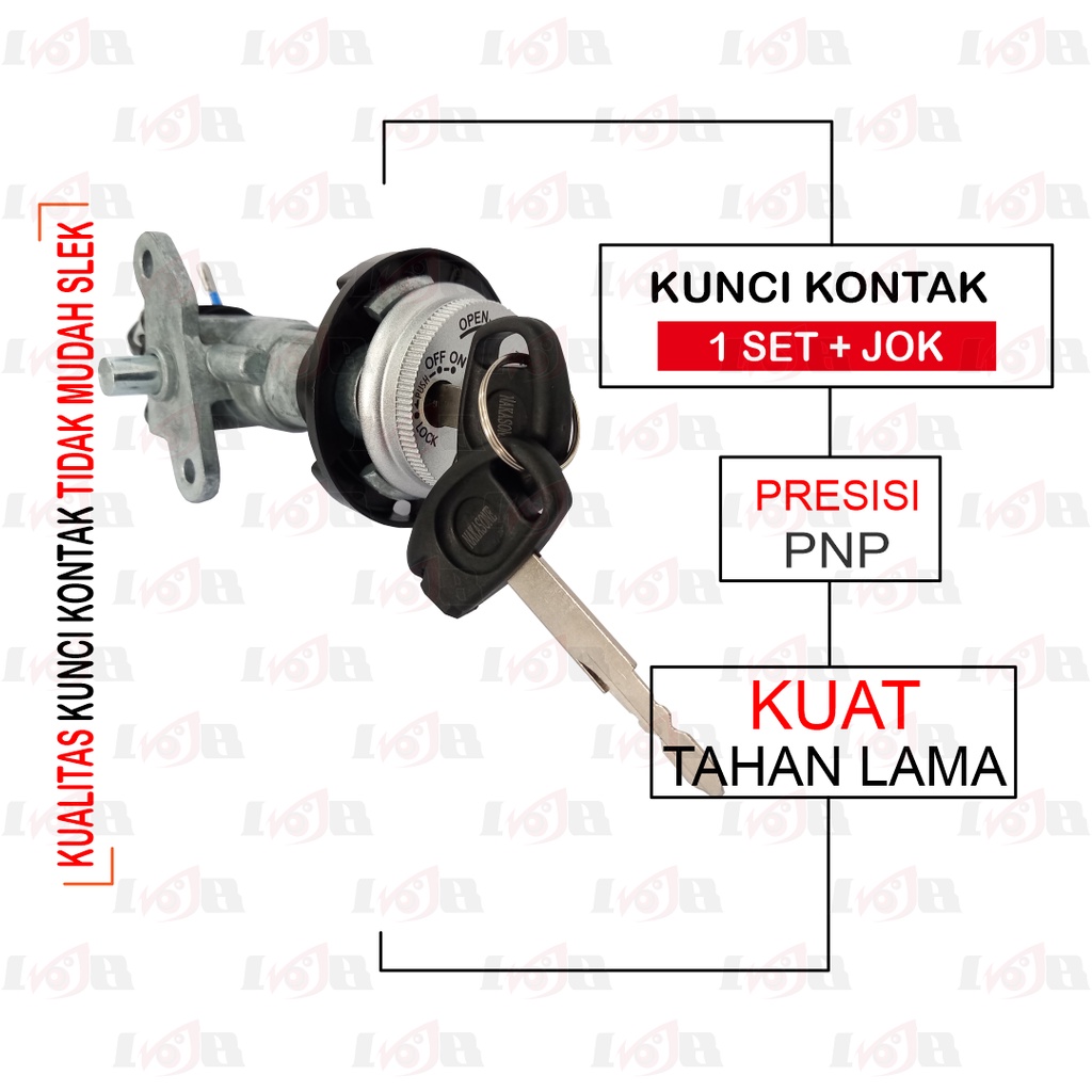 Murah Kunci Kontak Set MIO J New Kontak Depan Only Motor Yamaha