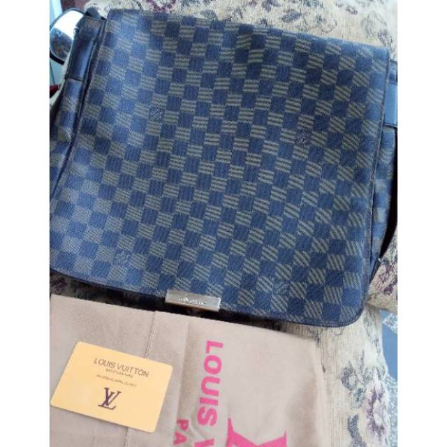 Preloved tas LV damier
