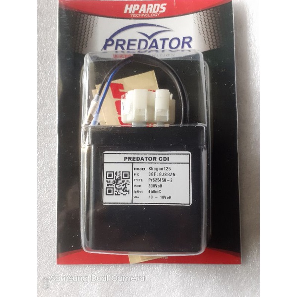 Cdi Predator dual map shogun 125