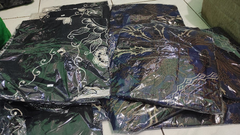 Baju Batik Pria Slimfit Big Size M L Xl Xxl Atasan Kemeja Batik Lengan Panjang Original