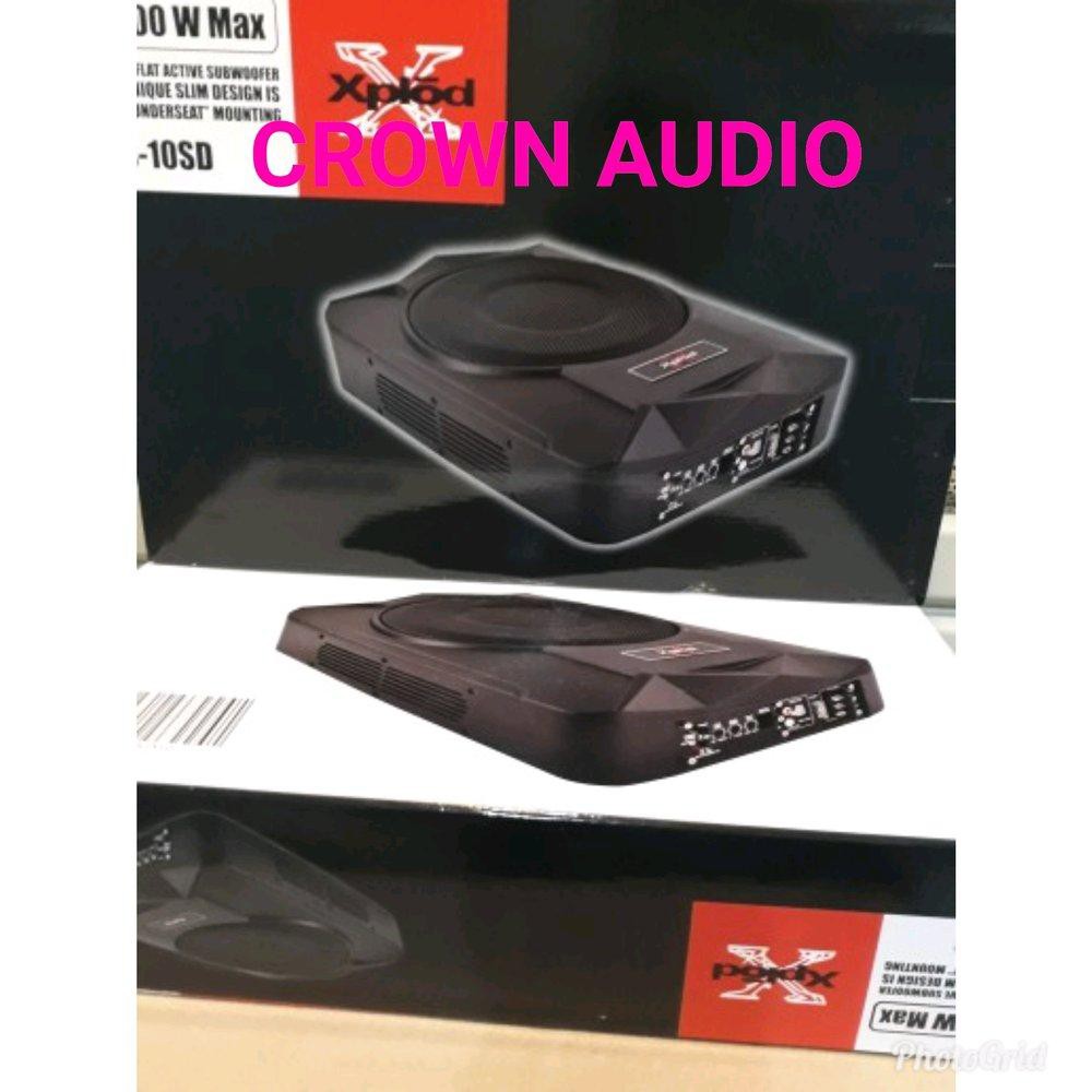 subwoofer kolong jok xplod XS.10SD model slim untuk semuah mobil li