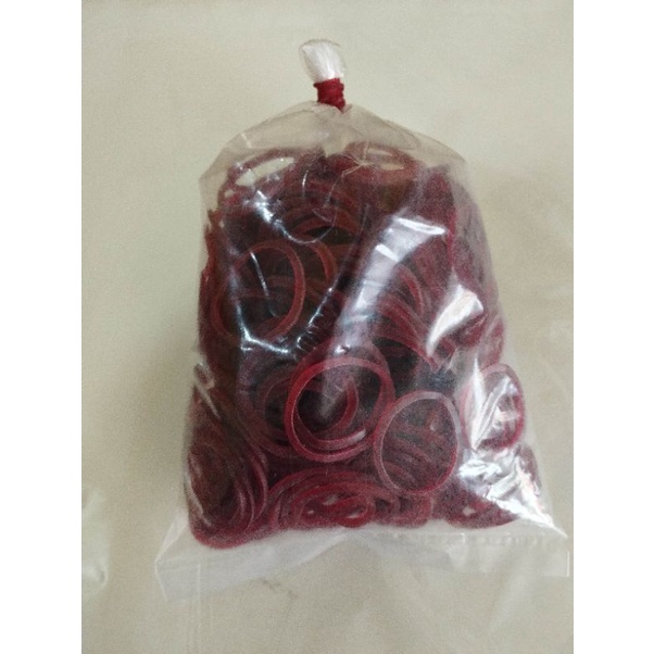Karet Gelang Merah Kecil