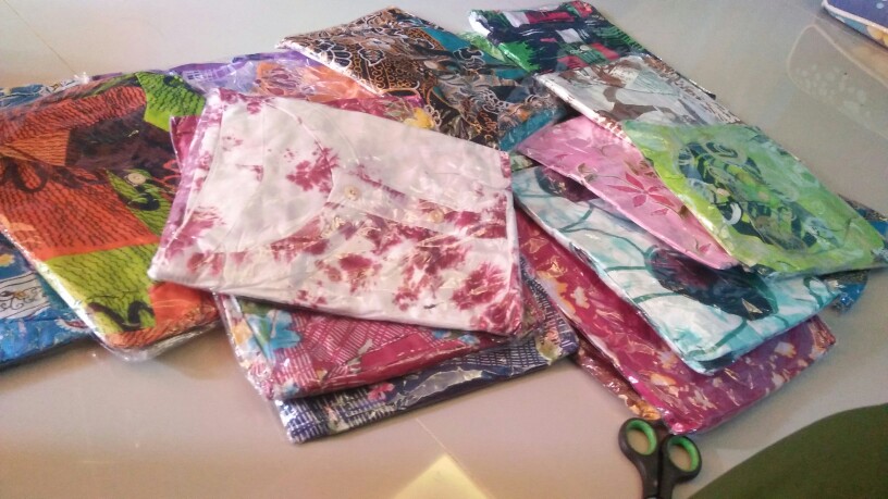 Daster Payung Busui Motif Bunga Rumput Daster Batik Bahan Rayon Solo Adem Nyaman Dipakai