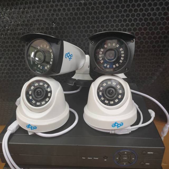 Promo paket cctv 4ch 5mp edge 2560p ultra hd 4k komplit tgl pasang murah