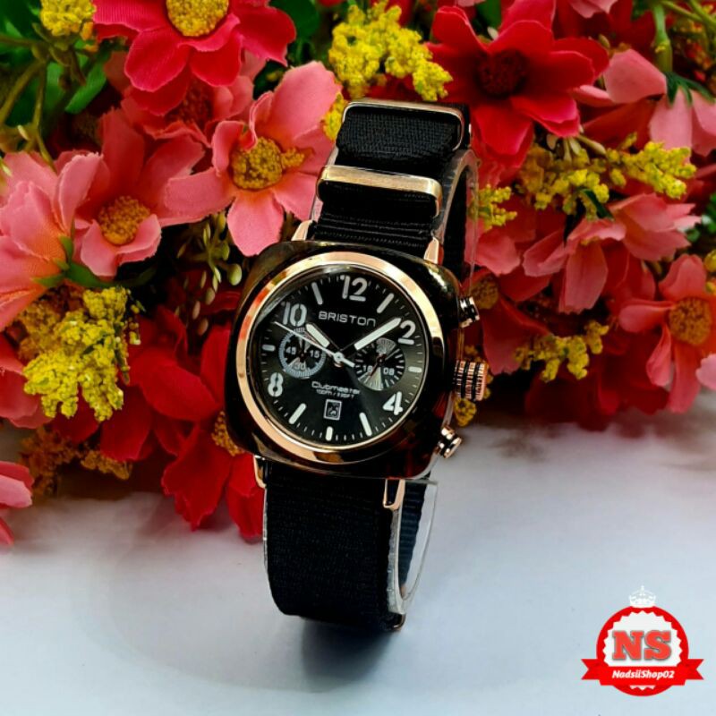 JAM TANGAN WANITA BRISTON TALI KANVAS