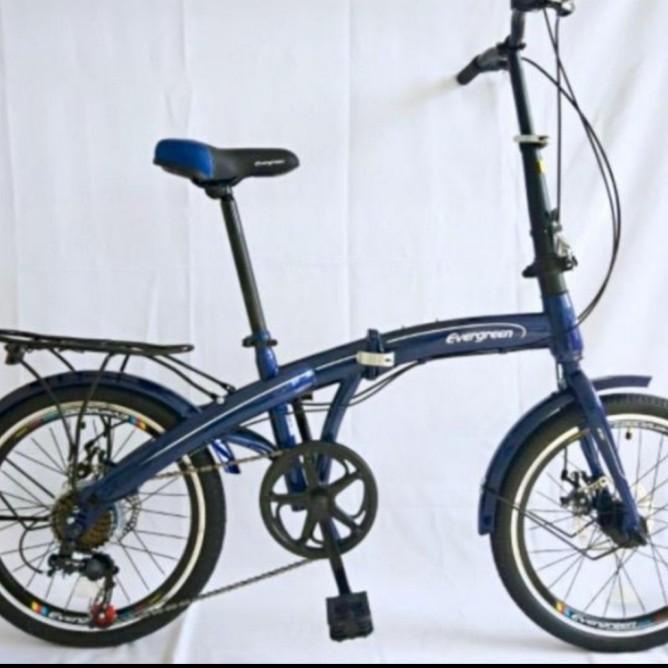 Sepeda lipat 20 inch Evergreen Bering