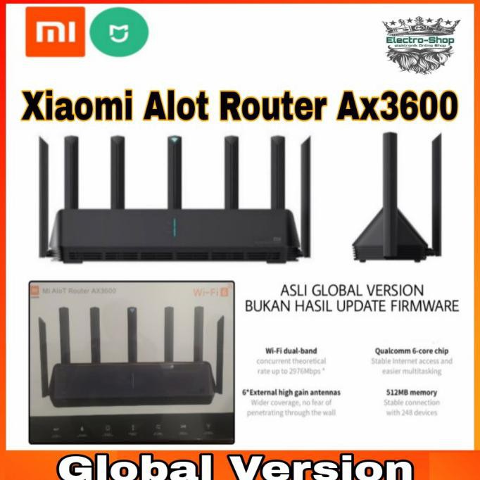 Xiaomi Router Ax3600-Wifi 6 Wireless 2976Mbps-Global Version Cisiimart