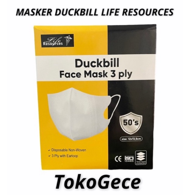 Masker Duckbill Life Resources Isi 50