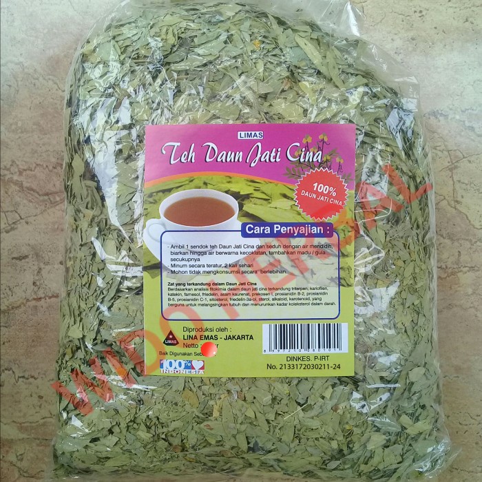 

TEH-DAUN- TERMURAH TEH PELANGSING DAUN JATI CINA 500 GR -DAUN-TEH.