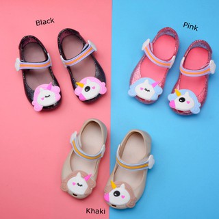 Sepatu Sandal Jelly Korea  Anak  Perempuan Anti Slip Gambar  