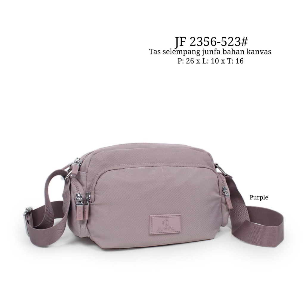 Ready TAS SELEMPANG JUNFA WANITA TERBARU #JF 2356-523 Purple