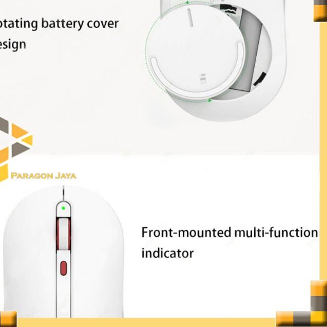 ➳ TERBARU MIIIW Mouse Mute Click Silent Wireless MIIW Gaming Mouse DPI ✮