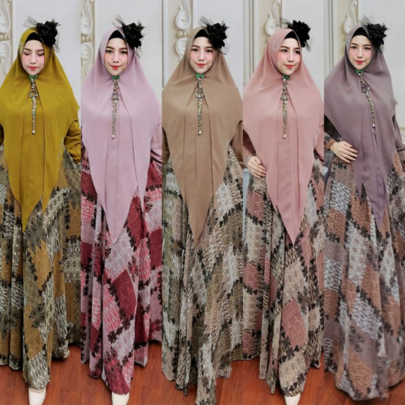 WINNA SYAR'I SYARI SERIES BY FAZZA BOUTIQUE | Gamis syari wina Fazza Boutique
