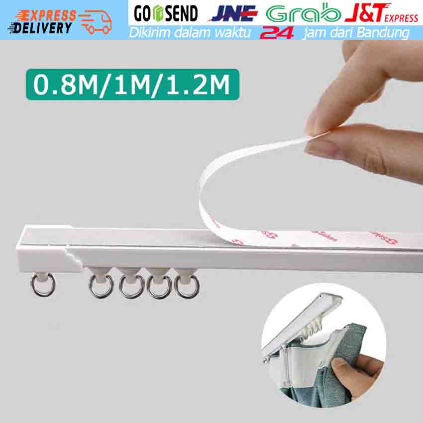 0.8M / 1M /1.2 M Tempel Rel / Rell / Rail / Batang Gorden
