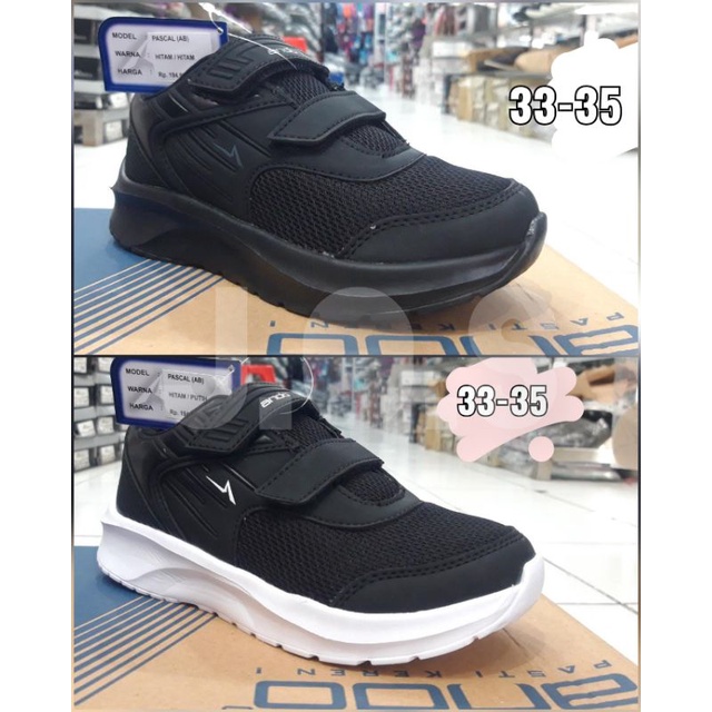 Ando PASCAL (AB)-- Sepatu Anak Besar SD Ando Original
