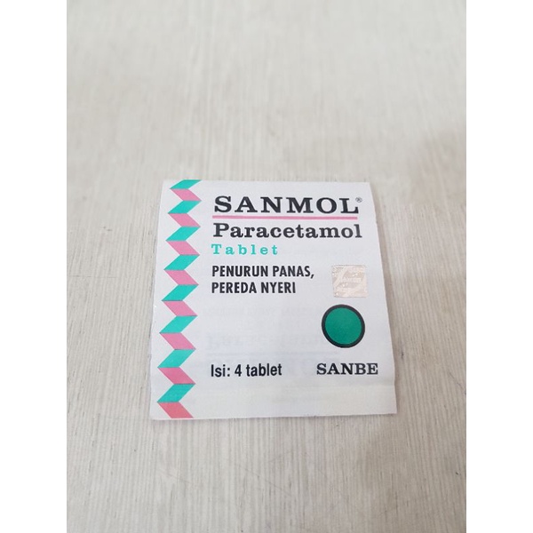 Sanmol Tablet 500 mg/ Obat Penurun Panas/ Demam/ Sakit Kepala