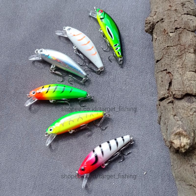 Minnow UL Sinking 50S 6.5gram (Special Color) Umpan Casting Ultralight