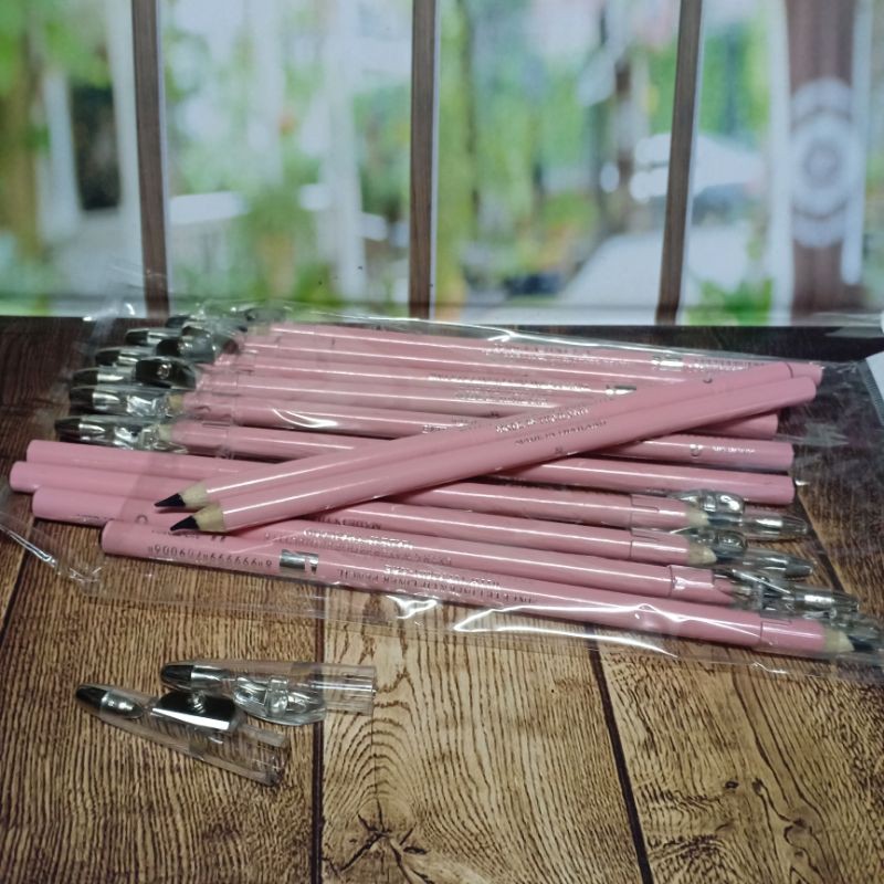 ( 12 PC )PENSIL ALIS PONDS COKLAT &amp; HITAM