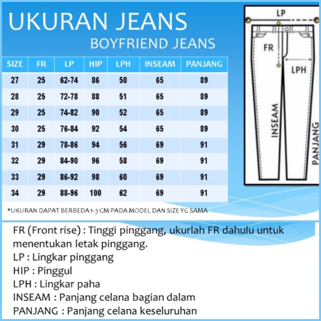 Celana Boyfriend Jeans Wanita BOYFRIEND CUTKNEE / SOBEK LUTUT MODEL KOREAN YANG LAGI HITS