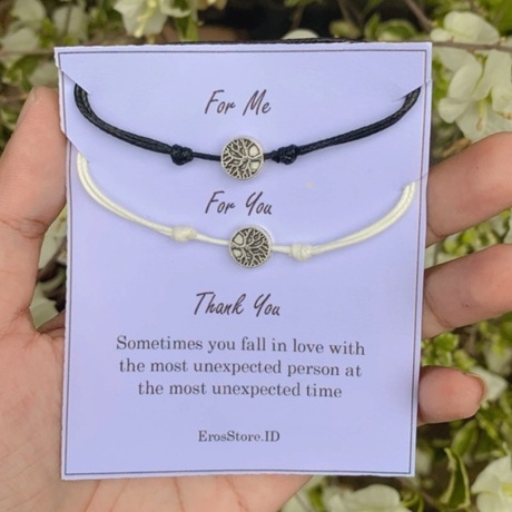 GELANG COUPLE AESTHETIC POHON