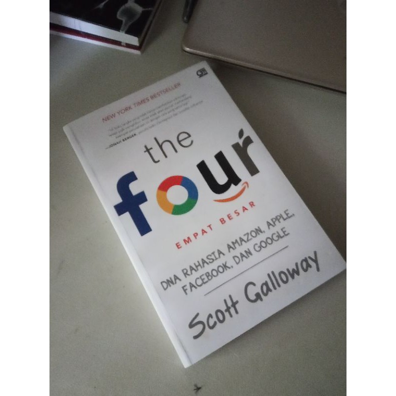 (bekas original) buku The Four - Scott Galloway