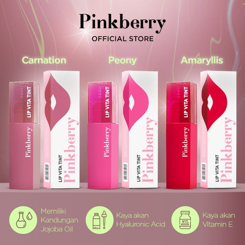 Pinkberry Lip Vita Tint 4g
