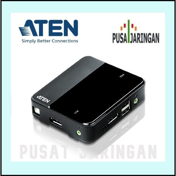 ATEN 2-Port USB DisplayPort Audio KVM Switch ATEN CS782