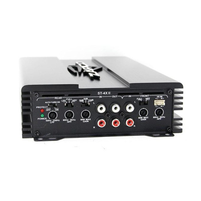 TOP BGT  Zapco ST-4X II Amplifier Power Mobil - Black [4 Channel] KM53