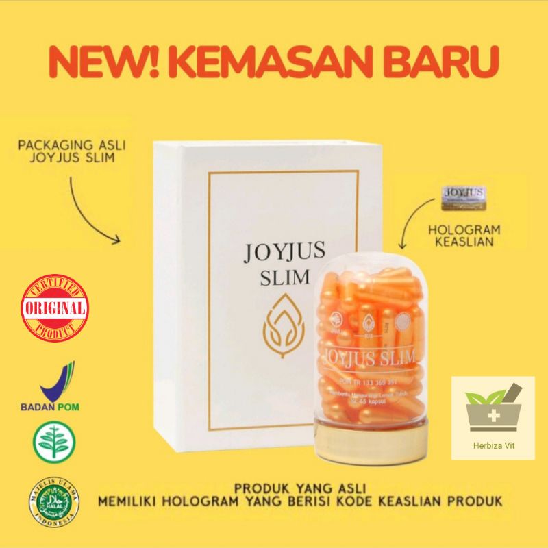 [ORIGINAL] JOYJUS Slim Capsule Pelangsing Asli