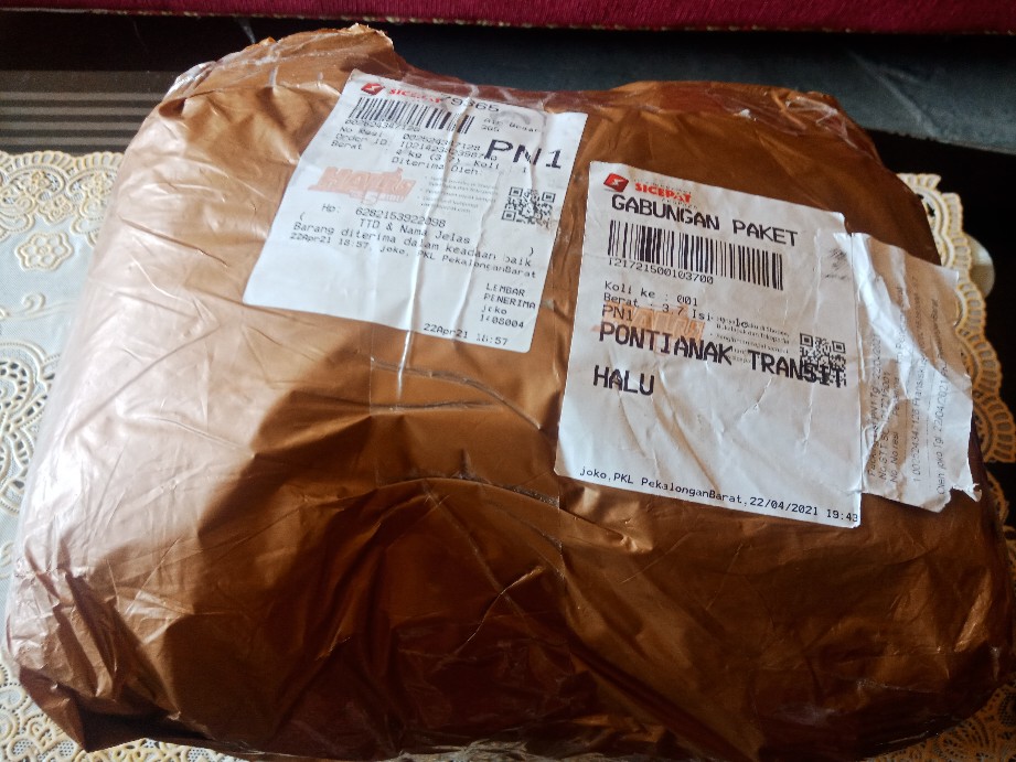 Tey-17 Batik Wanita Asj Sa Hrb026 Kenongo Kemeja Tosca Pendek