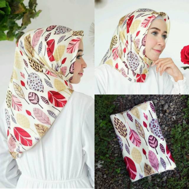 Hijab Segi Empat Maxmara Dauny / Hijab Square Motif Dauny